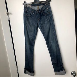 Citizens of Humanity blue jeans, size 24, LIKE NEW